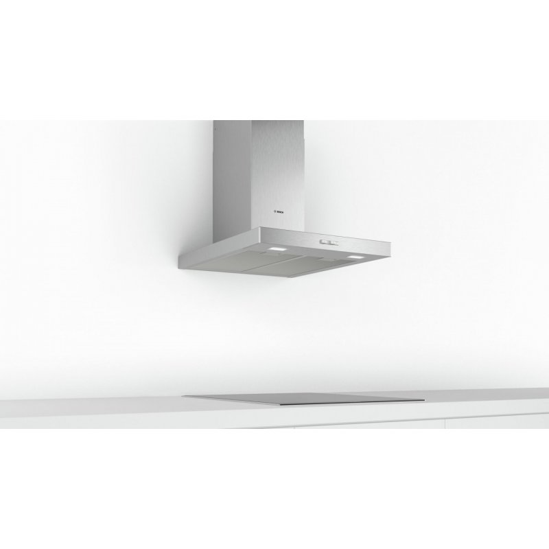 Bosch Serie 2 DWB66BC50 cooker hood Wall-mounted Stainless steel 590 m³/h A