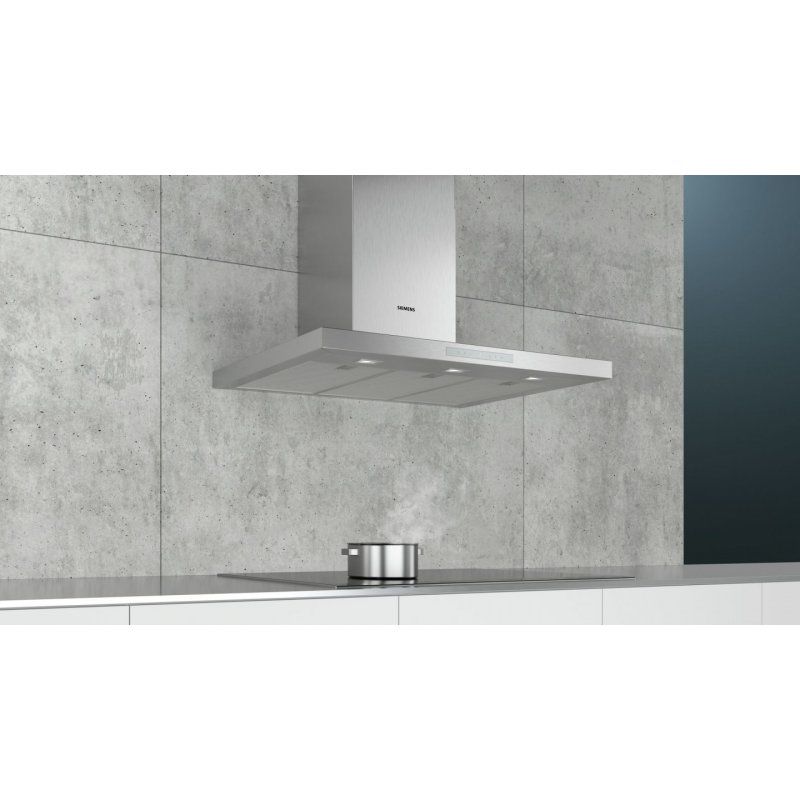 Siemens iQ500 LC97BCP50 hotte Monté au mur Acier inoxydable 690 m³/h A