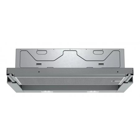 Siemens iQ100 LI64LA521 hotte Semi-intégrée (semi-encastrée) Métallique, Argent 389 m³/h B