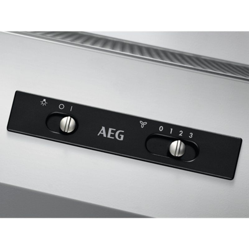 AEG DEB2531S Semi built-in (pull out) Grey 352 m³/h D