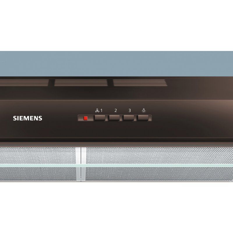 Siemens LU63LCC40 hotte Encastrée Marron 350 m³/h D