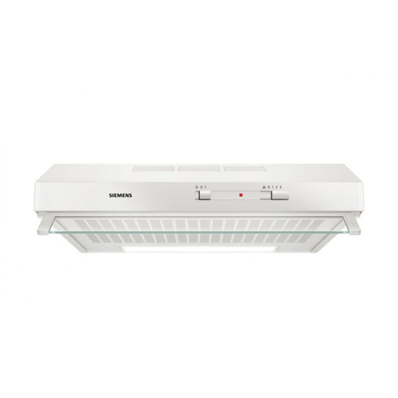 Siemens iQ100 LU62LFA21 hotte Encastrée Blanc 250 m³/h D