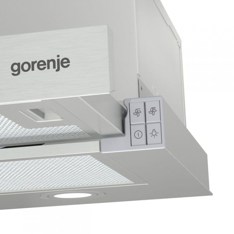 Gorenje TH62E4X hotte Semi-intégrée (semi-encastrée) Acier inoxydable 450 m³/h C