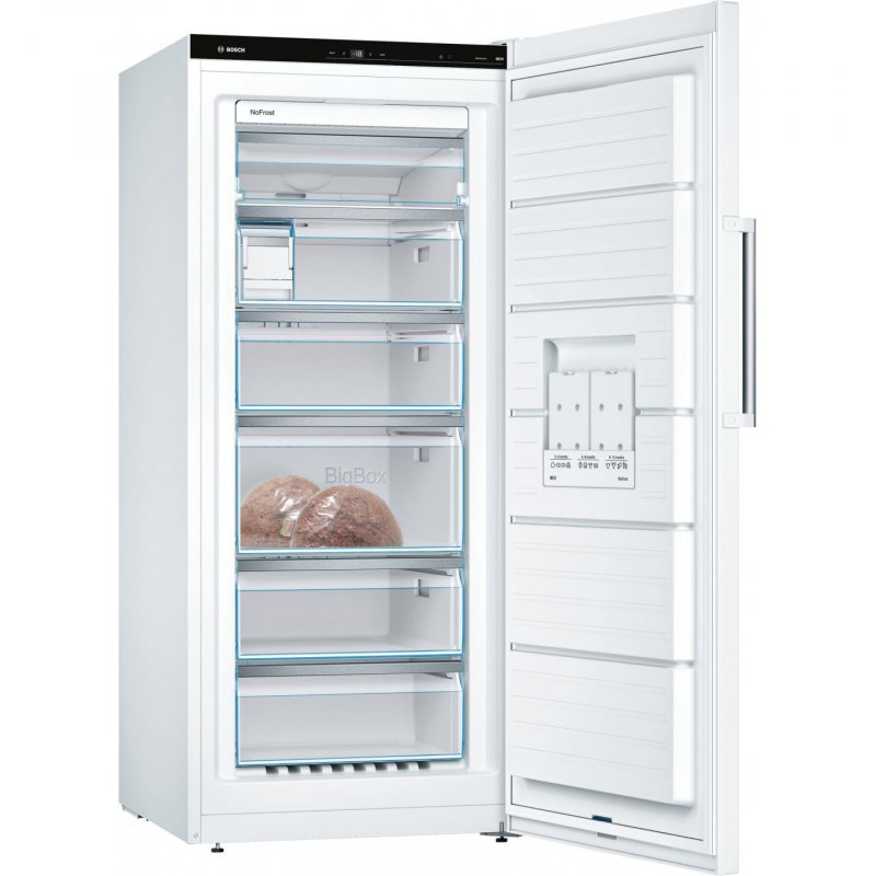 Bosch Serie 6 GSN51AWDV congélateur Congélateur vertical Pose libre 290 L D Blanc
