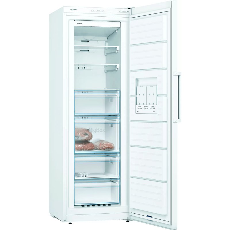 Bosch Serie 4 GSN33VWEP congélateur Congélateur vertical Pose libre 225 L E Blanc