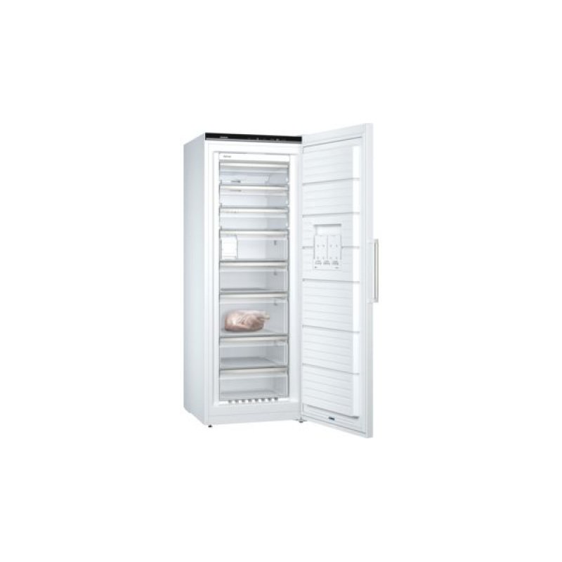 Siemens iQ500 GS58NAWDV congélateur Congélateur vertical Pose libre 366 L D Blanc