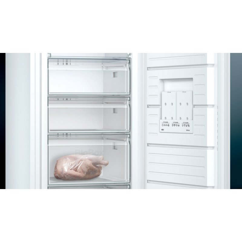 Siemens iQ500 GS54NUWDV freezer Upright freezer Freestanding 328 L D White