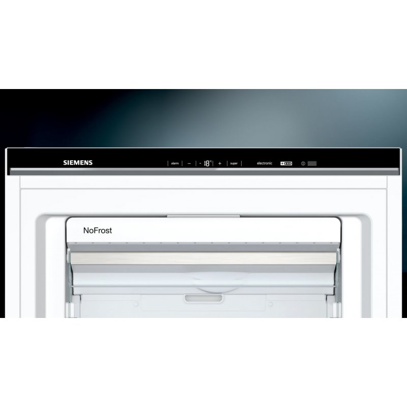Siemens iQ500 GS54NUWDV congélateur Congélateur vertical Pose libre 328 L D Blanc