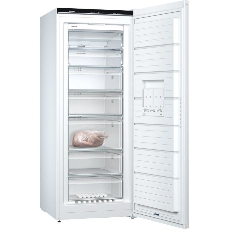 Siemens iQ500 GS54NUWDV congélateur Congélateur vertical Pose libre 328 L D Blanc