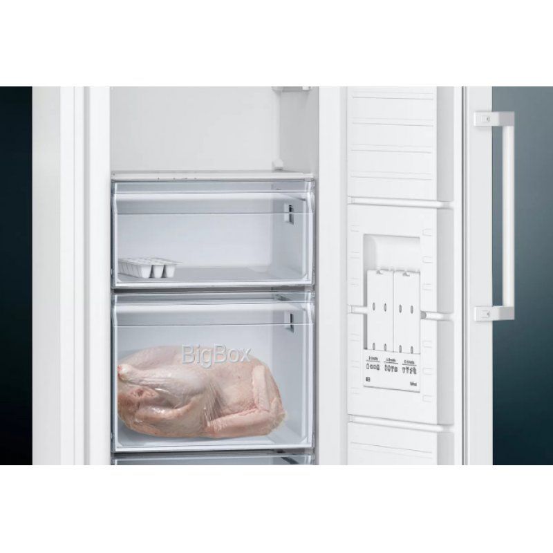 Siemens iQ300 GS29NVWEP freezer Upright freezer Freestanding 200 L E White