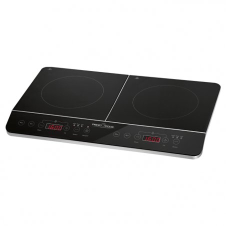 ProfiCook PC-DKI 1067 Noir Comptoir 60.5 cm Plaque avec zone à induction 2 zone(s)