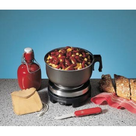 Rommelsbacher RK 501/S hob Black Countertop Sealed plate 1 zone(s)