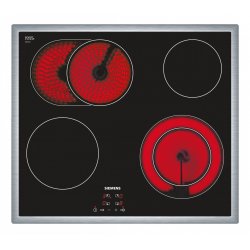 Siemens ET645HN17E hob Black Built-in Ceramic 4 zone(s)