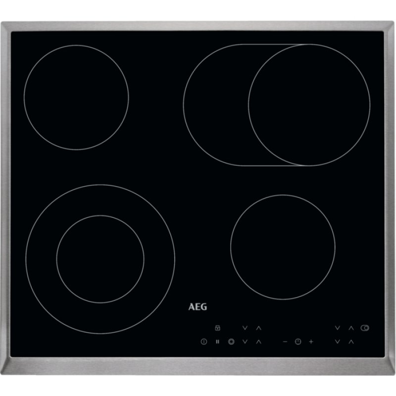 AEG HK634060XB Noir Intégré Céramique 4 zone(s)