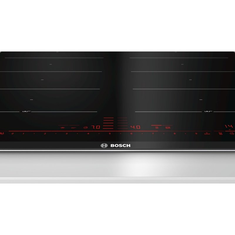 Bosch PXX675DC1E hob Black, Stainless steel Built-in Zone induction hob 4 zone(s)