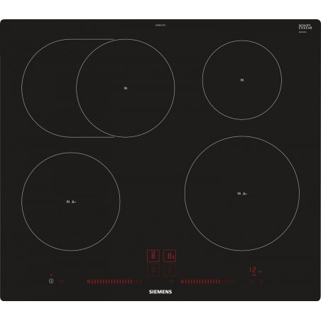 Siemens EH601LFC1E hob Black Built-in Zone induction hob 4 zone(s)
