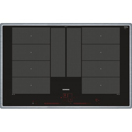 Siemens EX845LYC1E hob Black, Stainless steel Built-in Zone induction hob 4 zone(s)