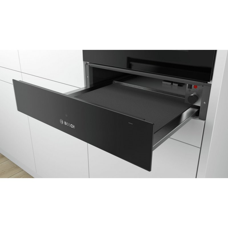 Bosch Serie 6 BIC510NB0 warming drawer 23 L 14 place settings 400 W Black