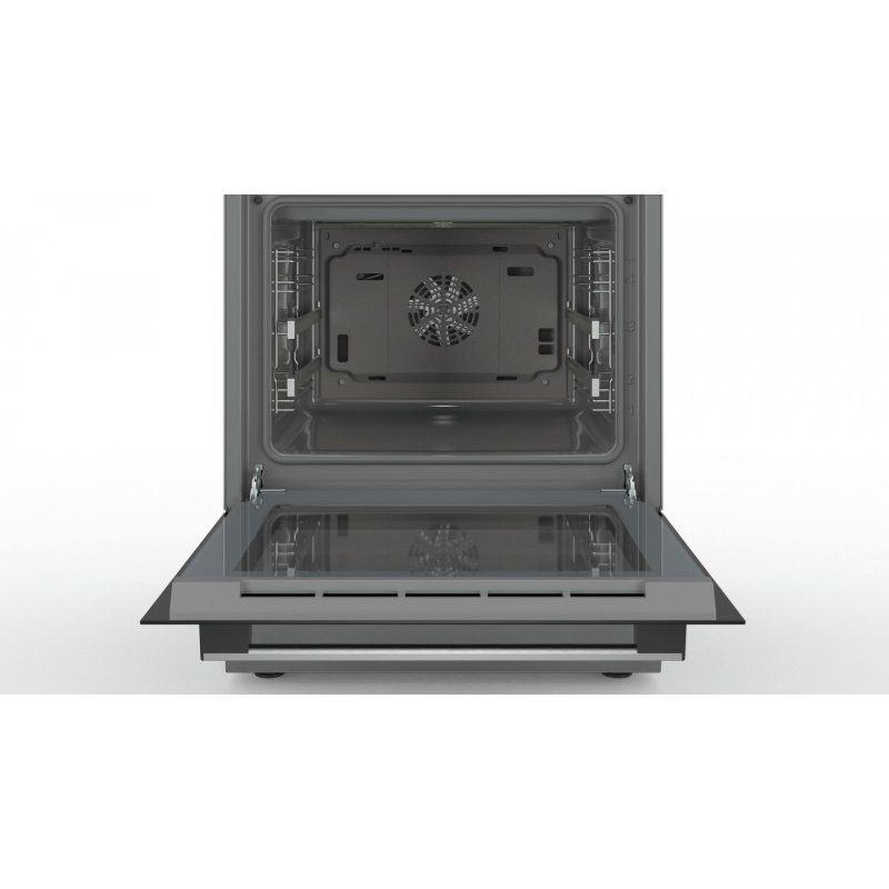 Bosch Serie 4 HKR39C250 four et cuisinière Céramique Noir, Gris A