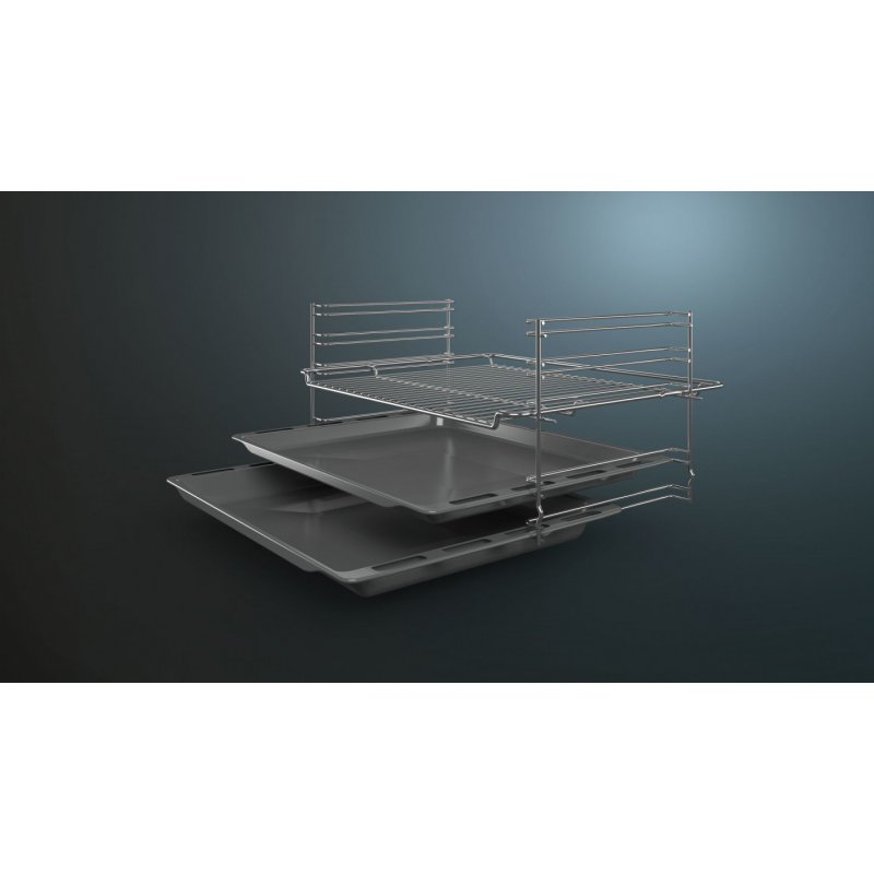 Siemens iQ500 HK9S5A240 cooker Freestanding cooker Ceramic Black A