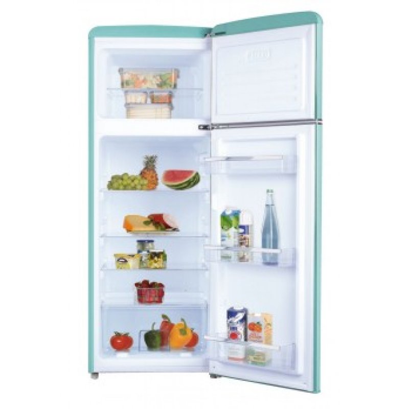 Amica KGC 15632 T réfrigérateur-congélateur Pose libre 208 L E Bleu