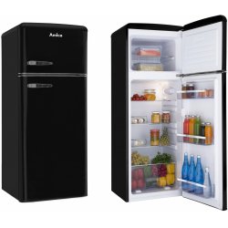 Amica KGC 15634 S réfrigérateur-congélateur Pose libre E Noir