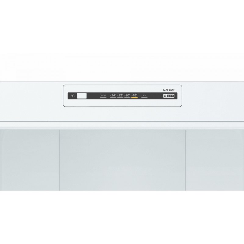 Bosch Serie 2 KGN36NWEA réfrigérateur-congélateur Pose libre 305 L E Blanc