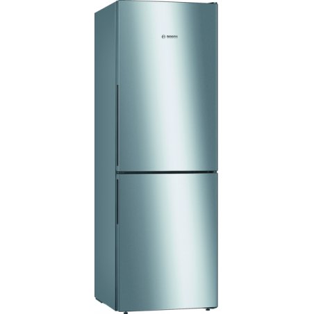 Bosch Serie 4 KGV33VLEA réfrigérateur-congélateur Pose libre 289 L E Acier inoxydable