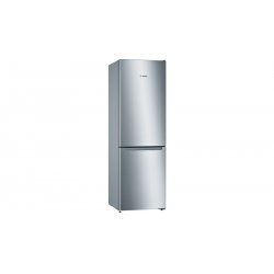 Bosch Serie 2 KGN33NLEB fridge-freezer Freestanding 282 L E Stainless steel