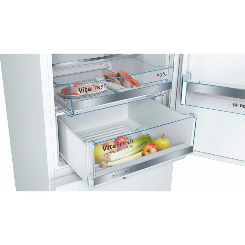 Bosch Serie 6 KGE36AWCA fridge-freezer Freestanding 308 L C White