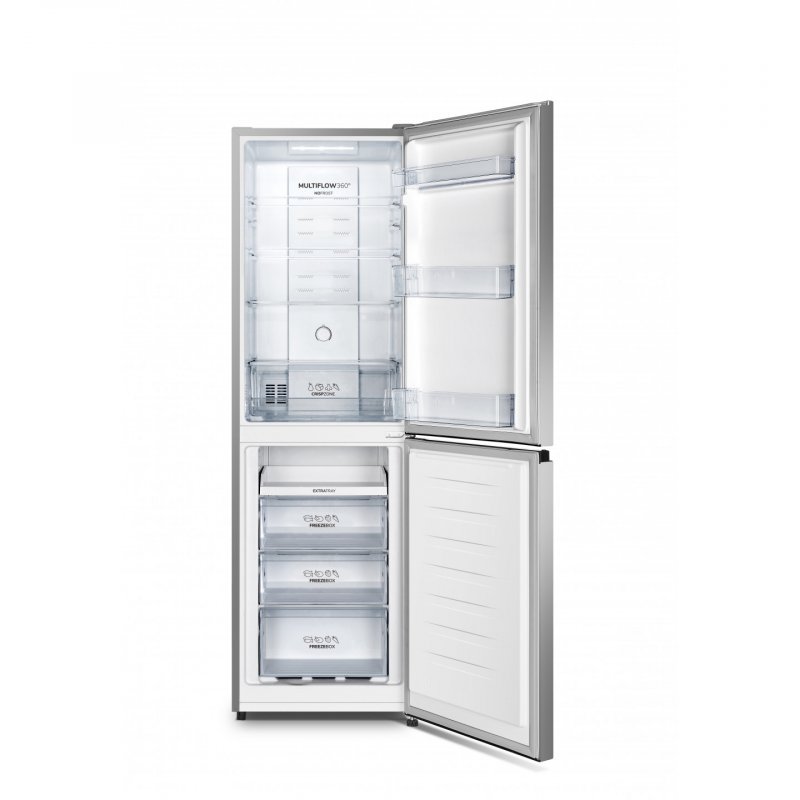 Gorenje NRK4182CS4 réfrigérateur-congélateur Pose libre 256 L F Gris