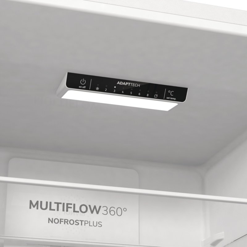 Gorenje NRK6202EW4 réfrigérateur-congélateur Pose libre 331 L E Blanc