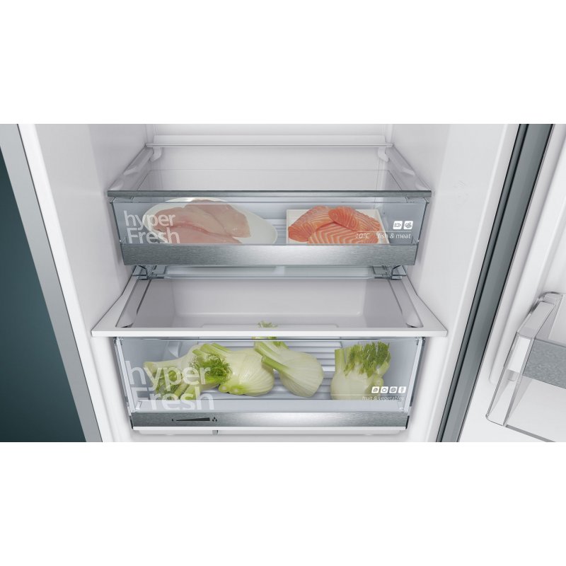 Siemens iQ500 KG39EAICA réfrigérateur-congélateur Pose libre 343 L C Argent