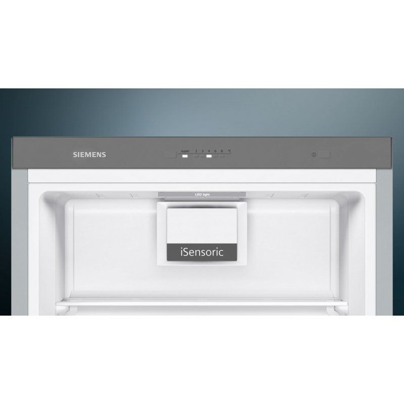Siemens iQ300 KS36VVIEP réfrigérateur Pose libre 346 L E Acier inoxydable