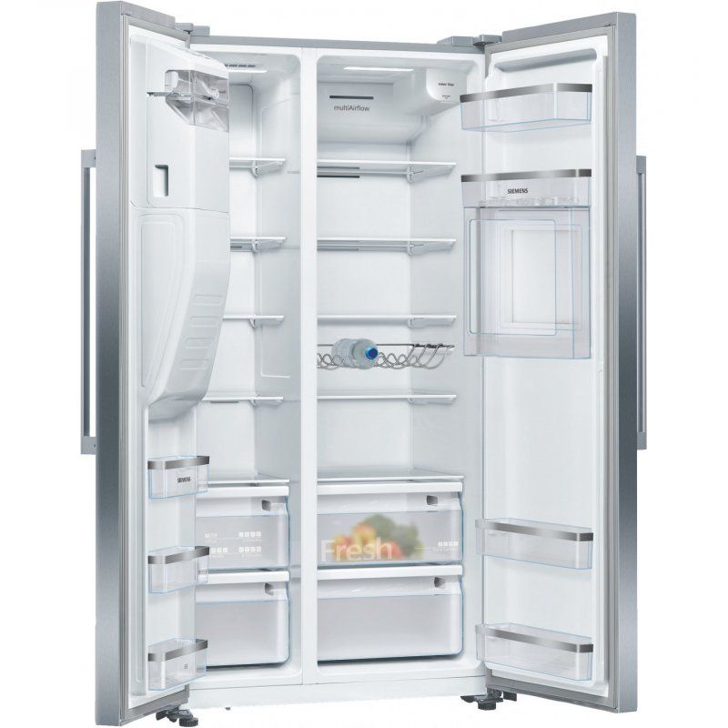 Siemens iQ500 KA93GAIEP frigo américain Pose libre 560 L E Acier inoxydable