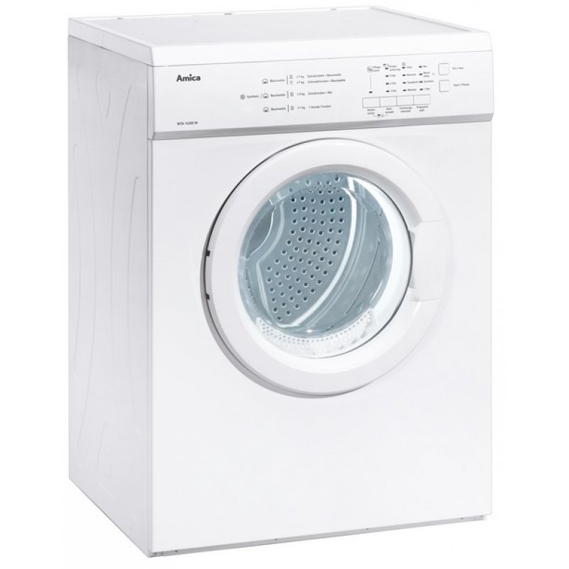 Amica WTA 14305 W sèche-linge Pose libre Charge avant 7 kg C Blanc