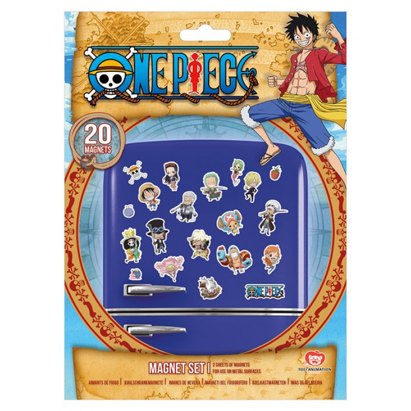 ONE PIECE AIMANTS CHIBI