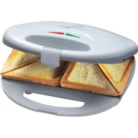 Clatronic ST 3477 gaufrier et appareil à croque-monsieur 750 W Blanc