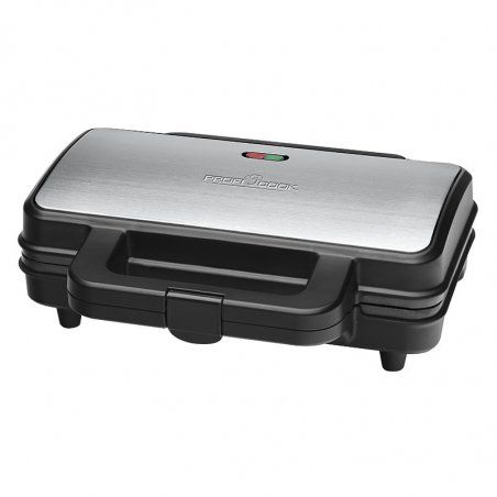 ProfiCook PC-ST 1092 sandwich maker 900 W Black, Stainless steel