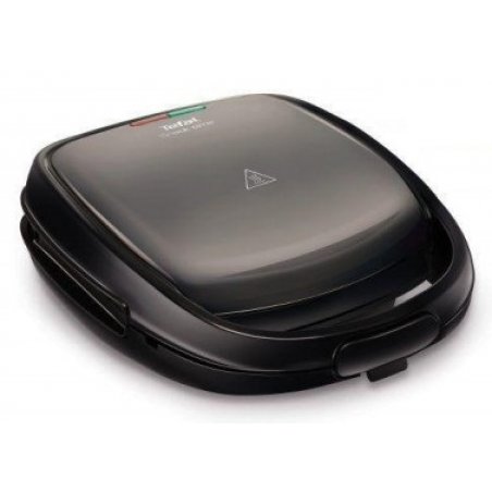 Tefal SW341B 2 waffle(s) 700 W Black, Grey