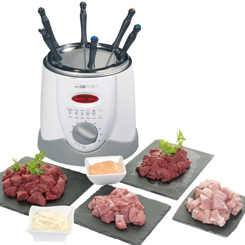 Clat Fondue FFR 2916 wh 1L 900W