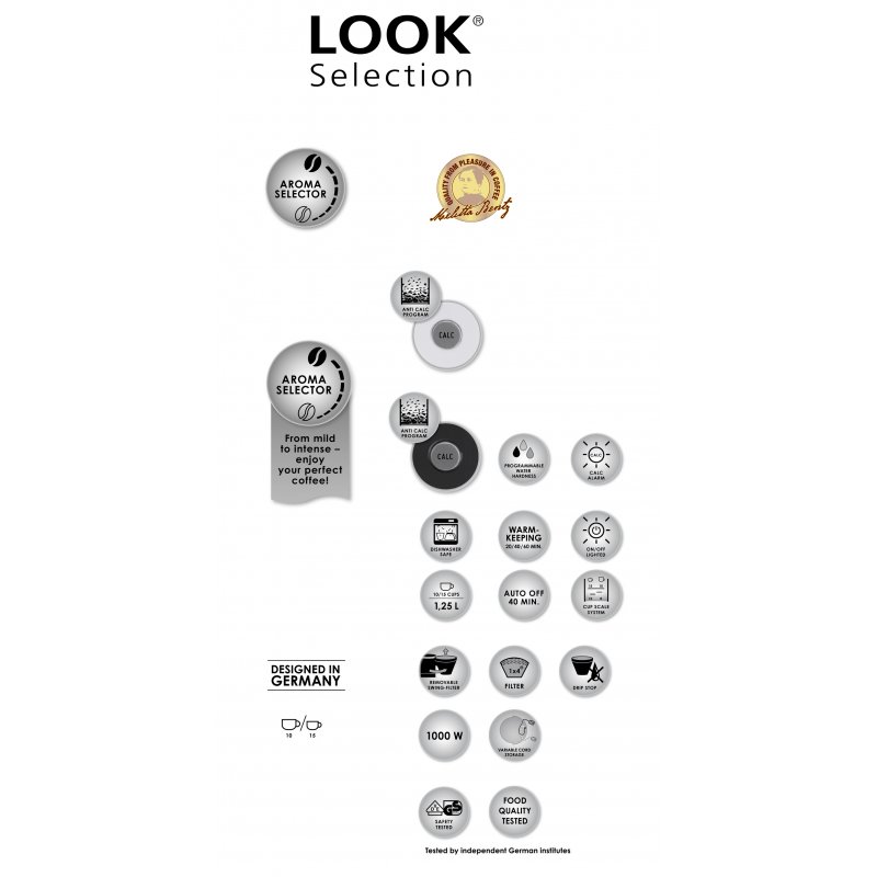 Meli Kaffeem. Look Selection 1011-03  wh