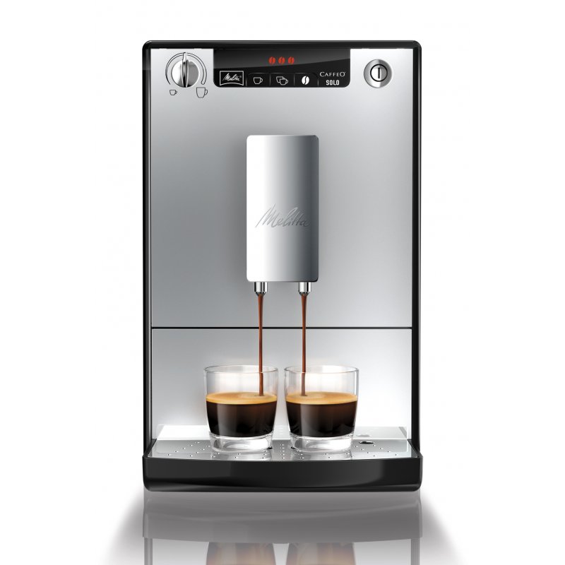 Melitta Caffeo Solo machines à expresso automatiques Argent - Noire E950-103
