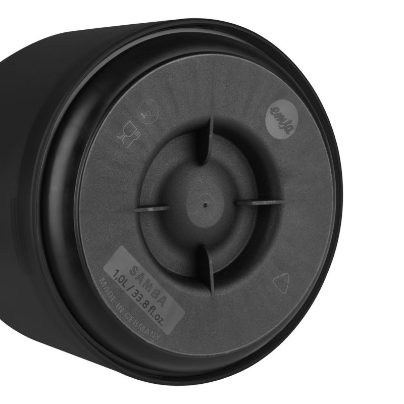 Emsa compatible Samba Isolierkanne Quick Press   bk | 1,0L