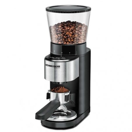 Rommelsbacher EKM 500 coffee grinder Black, Stainless steel