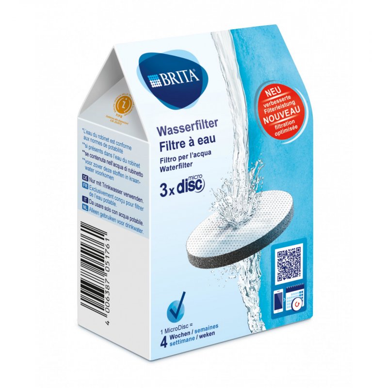 Brita 3 x MicroDisc Disque de filtre à eau 3 pièce(s)