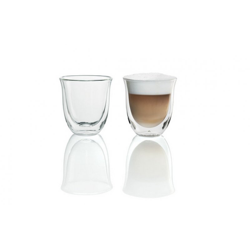 De’Longhi 5513214601 verre à café Transparent 2 pièce(s) 190 ml