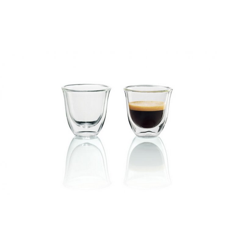 De’Longhi 5513214591 verre à café Transparent 2 pièce(s)