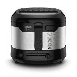 Tefal Uno FF215D friteuse Unique Autonome Noir, Acier inoxydable