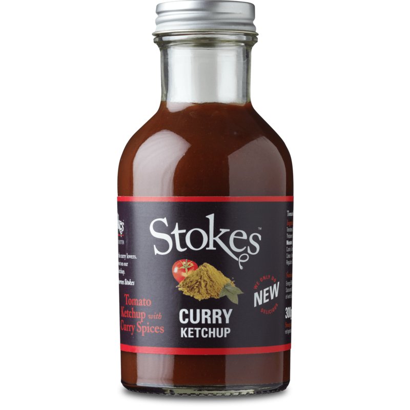 Stokes Sauces Curry Ketchup Sauce tomate 300 g